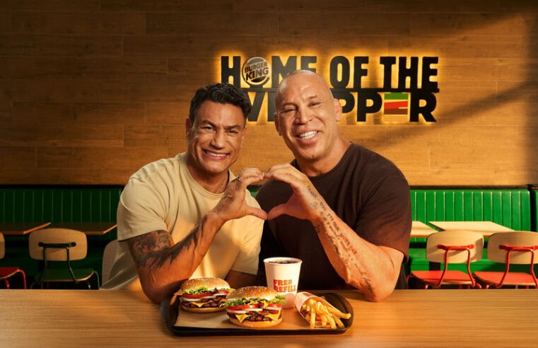 BURGER KING® FAZ O IMPOSSÍVEL E REÚNE POPÓ E WANDERLEI SILVA EM NOVA CAMPANHA: “A PORRADA JÁ COMEU, AGORA QUEM COME É VOCÊ”