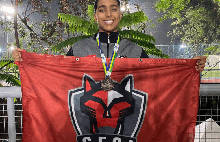 SESI SÃO BERNARDO DO CAMPO: SOPHIA ISIDORO CONQUISTA BRONZE NO PRIMEIRO DIA DO TROFÉU JOSÉ FINKEL