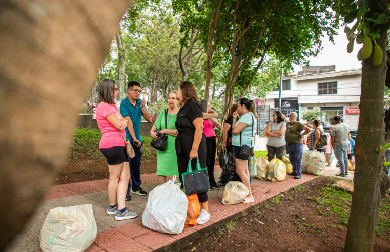 ECOTROCA DE SÃO CAETANO CHEGA A SUA 12ª EDIÇÃO, NO BAIRRO BOA VISTA, COM A DOAÇÃO DE 8 TONELADAS DE ALIMENTOS 