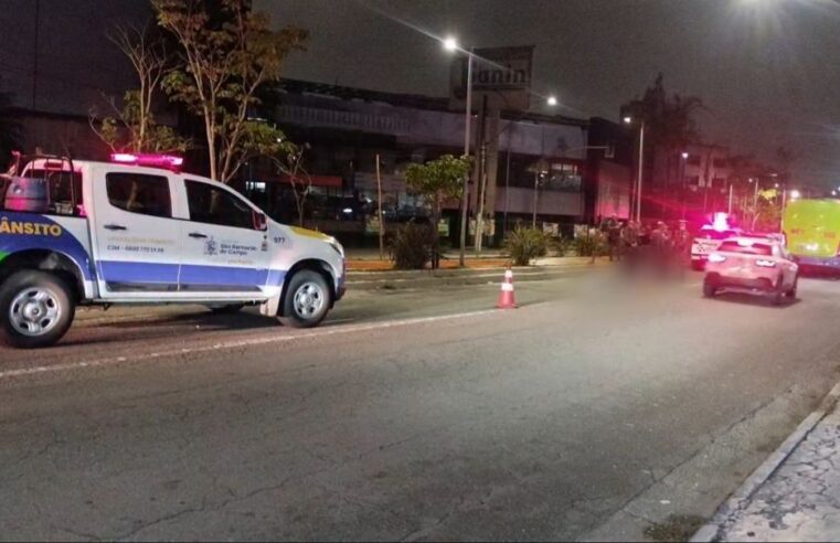SENHOR DE 69 ANOS MORRE ATROPELADO NO BAIRRO ASSUNÇÃO EM SÃO BERNARDO