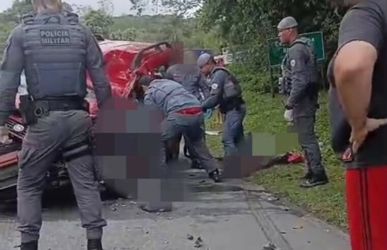 ACIDENTE ENTRE CAMINHÃO E CARRO NA RODOVIA CAMINHO DO MAR IMPACTA FLUXO NA ANCHIETA