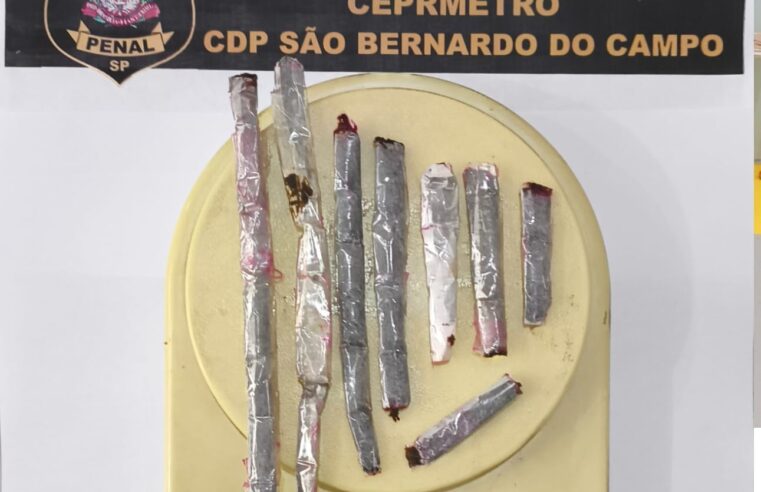 ESCÂNER CORPORAL FLAGRA MULHER COM DROGA NO CDP DE SÃO BERNARDO