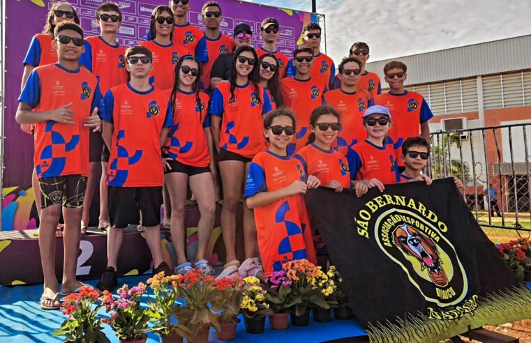 ATLETA DA NATAÇÃO DE SÃO BERNARDO BRILHA NO PAULISTA PETIZ E QUEBRA TRÊS RECORDES NA MESMA PROVA