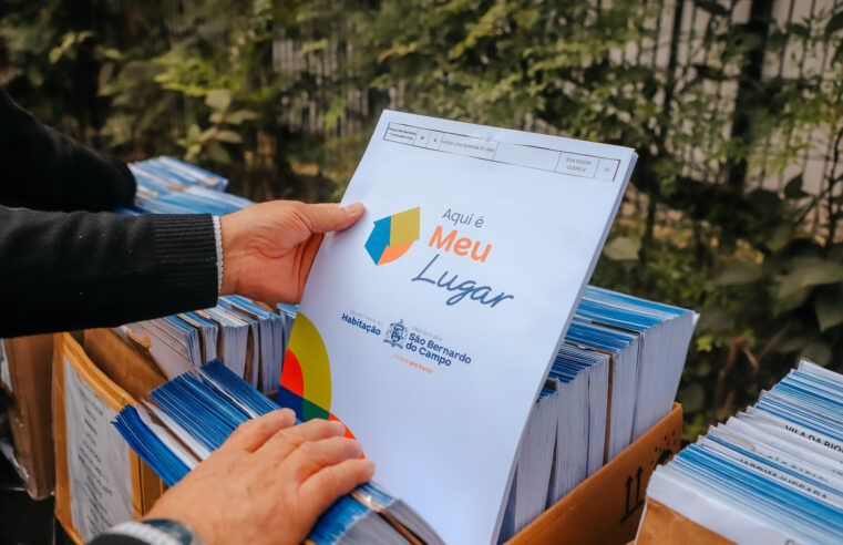 JARDIM DA REPRESA, EM SÃO BERNARDO, RECEBE CARAVANA DA REGULARIZAÇÃO FUNDIÁRIA