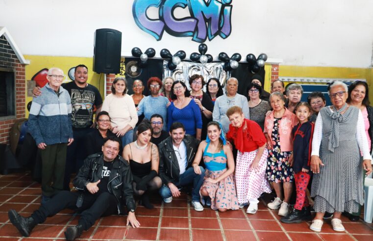 FESTA ANOS 60 AGITA CENTRO DA PESSOA IDOSA DE DIADEMA