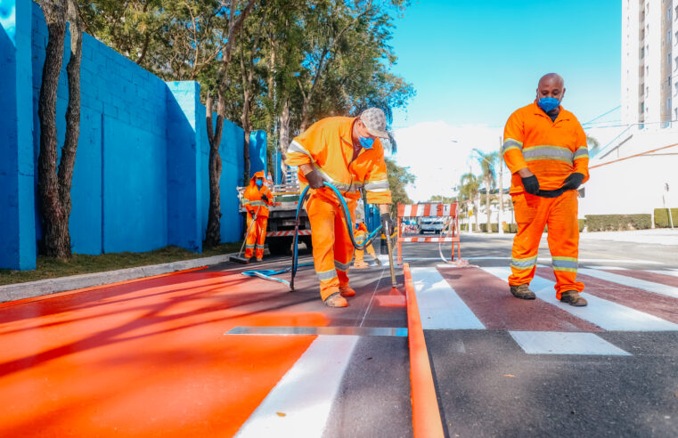 VISTORIA MARCA FINALIZAÇÃO DAS OBRAS DE REVITALIZAÇÃO E ILUMINAÇÃO NO JD. BORBOREMA, REGIÃO DO TABOÃO