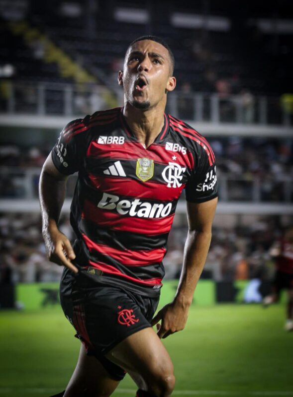 SAMUEL LINO FAZ GOL, ACABA JEJUM E SE DESTACA NO EMPATE DO FLAMENGO