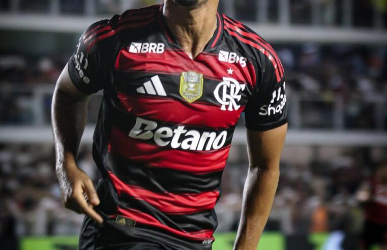 SAMUEL LINO FAZ GOL, ACABA JEJUM E SE DESTACA NO EMPATE DO FLAMENGO