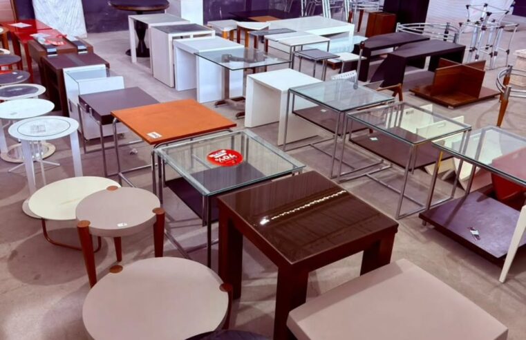 MEGA BAZAR DE MÓVEIS EM SÃO BERNARDO TEM DESCONTOS DE ATÉ 70%