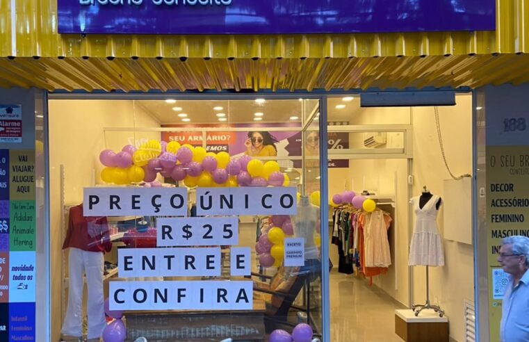 NO CENTRO DE SÃO BERNARDO, NOVO DI NOVO BRECHÓ CONCEITO ADOTA PREÇO ÚNICO DE R$25