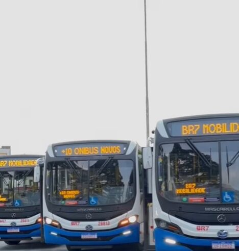 LINHA 03 SÃO PEDRO/TABOÃO RECEBE 10 NOVOS ÔNIBUS EM SÃO BERNARDO