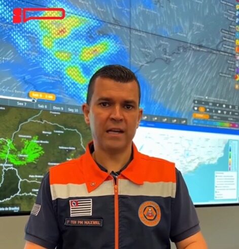 DEFESA CIVIL DE SÃO PAULO EMITE ALERTA PARA TEMPESTADE SEVERA NOS DIAS 7 E 8
