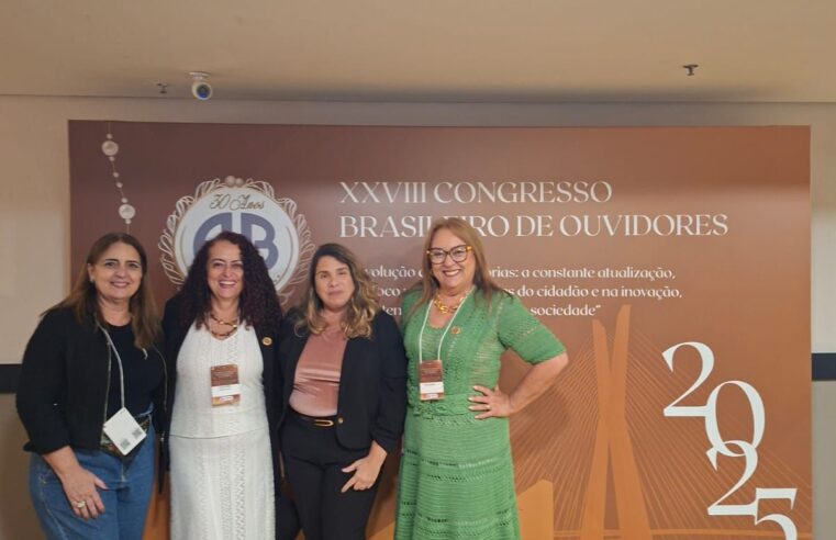 PARTICIPAÇÃO DA GCM NO CONGRESSO BRASILEIRO DE OUVIDORES REFORÇA IMPORTÂNCIA DA ESCUTA E INOVAÇÃO NO ATENDIMENTO AO CIDADÃO