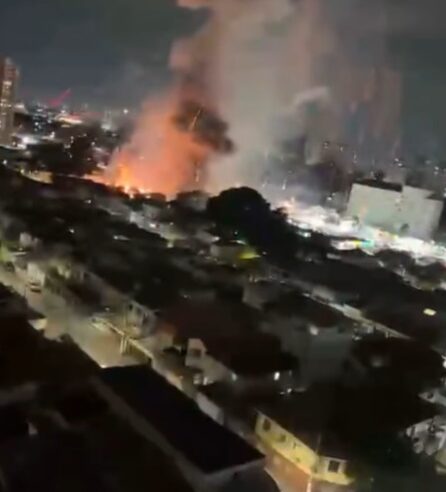 EXPLOSÃO EM RESIDÊNCIA COM FOGOS ASSUSTA MORADORES NO TATUAPÉ