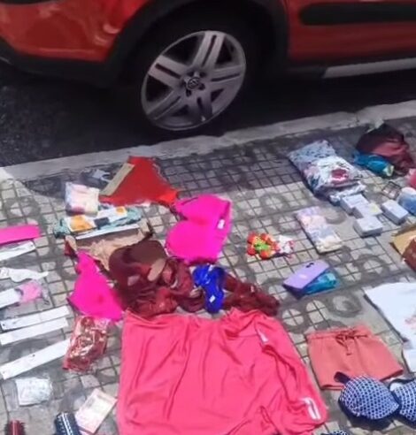 DUAS MULHERES FURTAM VÁRIAS LOJAS NA MARECHAL, MAS SEGURANÇAS CONSEGUEM RECUPERAR MERCADORIA