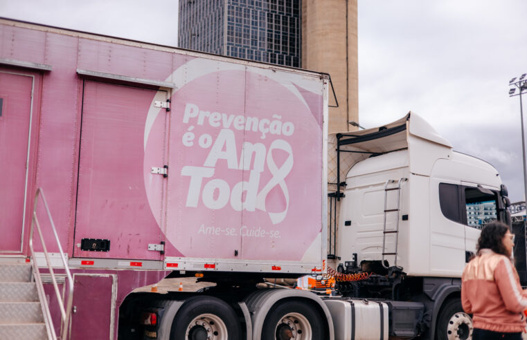 CARRETA DA SAÚDE AMPLIA ATENDIMENTO PARA MAMOGRAFIA E PAPANICOLAU EM SÃO BERNARDO