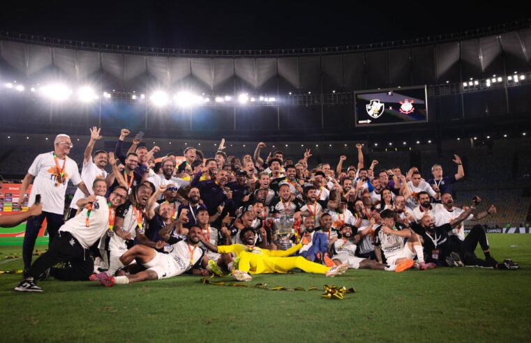 CORINTHIANS É TETRACAMPEÃO DA COPA DO BRASIL AO VENCER O VASCO NO MARACANÃ