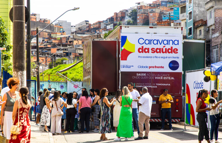 CARAVANA DA SAÚDE REALIZA 250 MIL ATENDIMENTOS EM SÃO BERNARDO