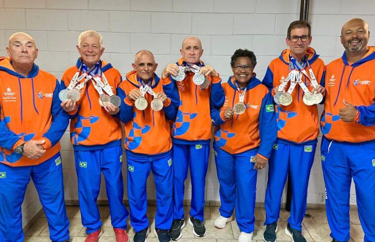 ATLETISMO MASTER DE SÃO BERNARDO VOLTA DO SUL-AMERICANO, NO CHILE, RECHEADO DE MEDALHAS
