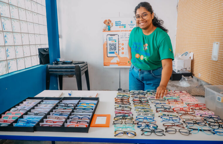 PROGRAMA OUVIR, LER E APRENDER JÁ ENTREGOU 5,8 MIL ÓCULOS A ALUNOS DA REDE MUNICIPAL DE SÃO BERNARDO