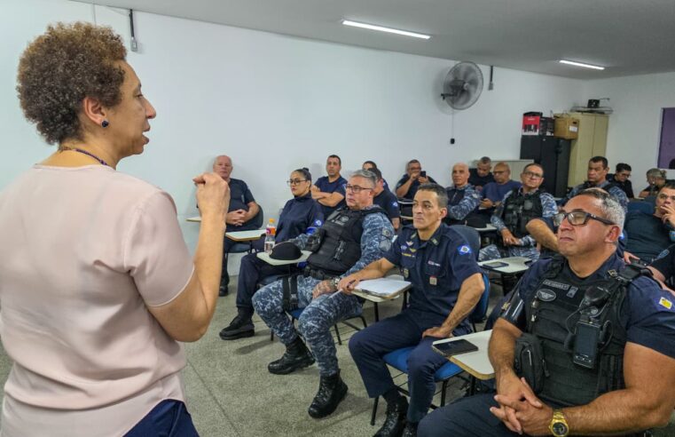 GCM DE SÃO CAETANO RECEBE CAPACITAÇÃO SOBRE REDE DE PROTEÇÃO À MULHER VÍTIMA DE VIOLÊNCIA DOMÉSTICA