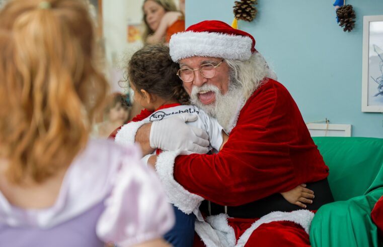 MAGIA DO NATAL ENCANTA CRIANÇAS DA EDUCAÇÃO INFANTIL EM SÃO CAETANO