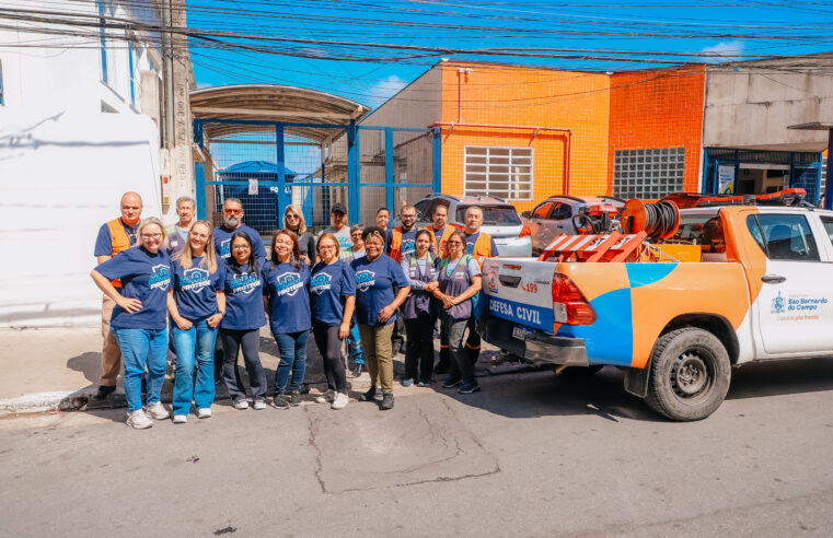 OPERAÇÃO SÃO BERNARDO PROTEGE REALIZA MUTIRÕES EM ÁREAS DE RISCO PARA CONSCIENTIZAR COMUNIDADES