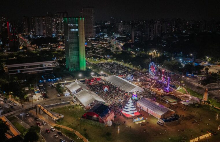 NATAL ILUMINADO NO PAÇO DE SÃO BERNARDO REFORÇA SOLIDARIEDADE COM ARRECADAÇÃO DE DONATIVOS