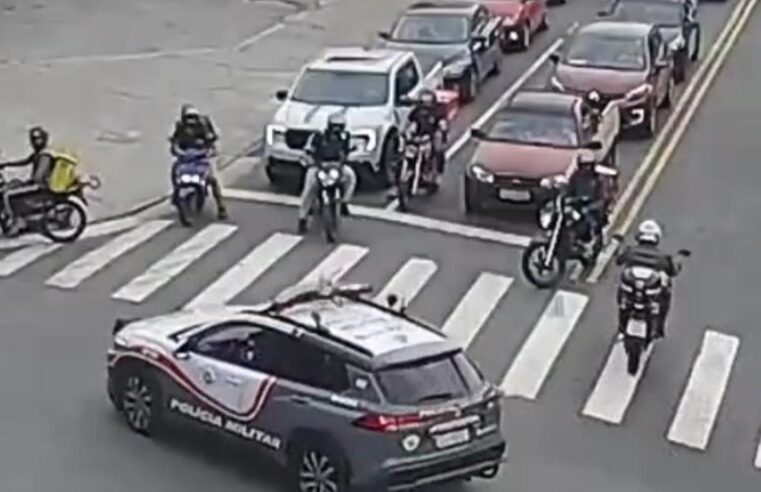 PM CAPTURA PROCURADO DA JUSTIÇA APÓS AÇÃO INTEGRADA COM O SMART SANCA NO BAIRRO FUNDAÇÃO