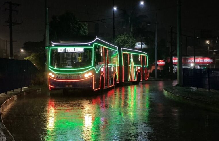 ÔNIBUS DE NATAL DA NEXT MOBILIDADE COMEÇA A CIRCULAR HOJE