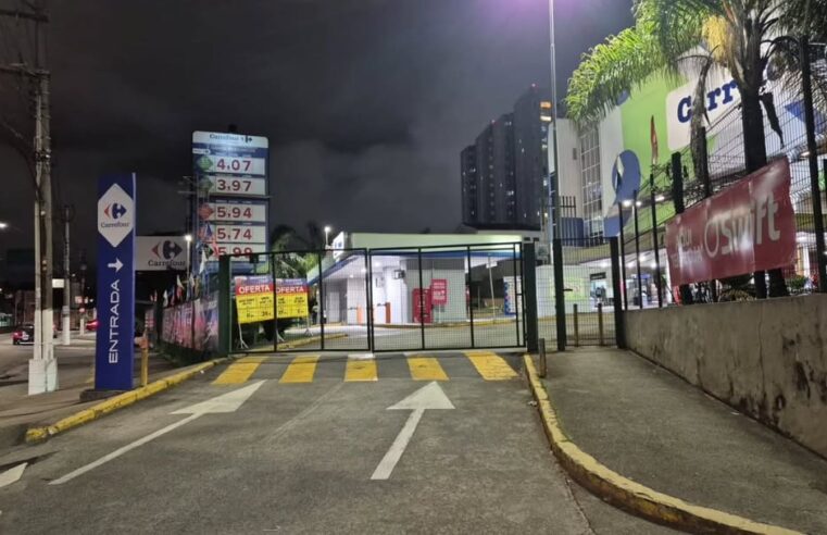 CARREFOUR DEMARCHI É FECHADO APÓS MORTE DE CLIENTE NESTA QUINTA-FEIRA