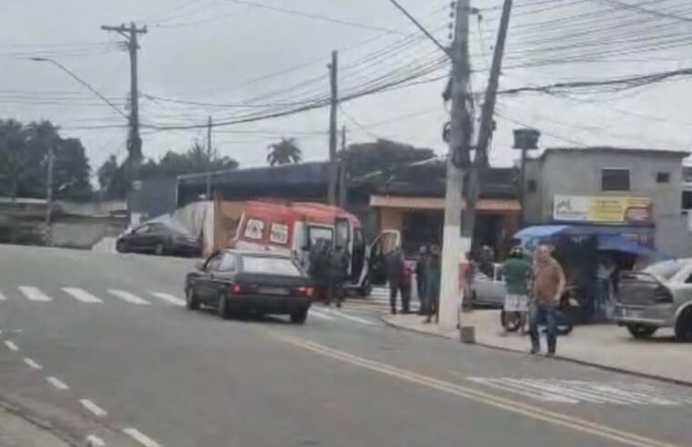 IDOSO ATROPELADO NO JARDIM REPRESA É LEVADO AO HOSPITAL MÁRIO COVAS EM ESTADO GRAVE