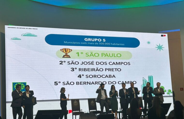 SÃO BERNARDO ALCANÇA MAIOR PONTUAÇÃO DESDE 2017 NO PROGRAMA MUNICÍPIO VERDEAZUL