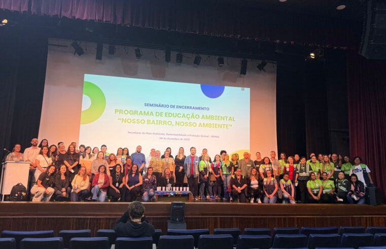 SEMINÁRIO MARCA ENCERRAMENTO DO PROGRAMA DE EDUCAÇÃO AMBIENTAL NOS BAIRROS EM SÃO BERNARDO