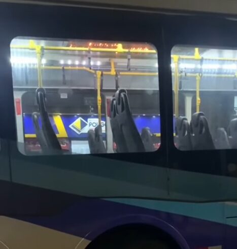 AR-CONDICIONADO PEGA FOGO EM ÔNIBUS DA LINHA 286 DA NEXT EM SÃO BERNARDO E ASSUSTA PASSAGEIROS