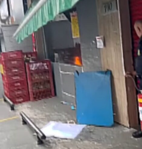 GCM CONTÉM INCÊNDIO EM MINI MERCADO NO BAIRRO ASSUNÇÃO