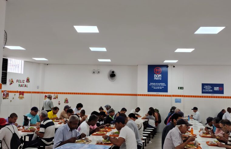 BOM PRATO DE DIADEMA CELEBRA ANIVERSÁRIO COM ALMOÇO ESPECIAL NESTA TERÇA-FEIRA