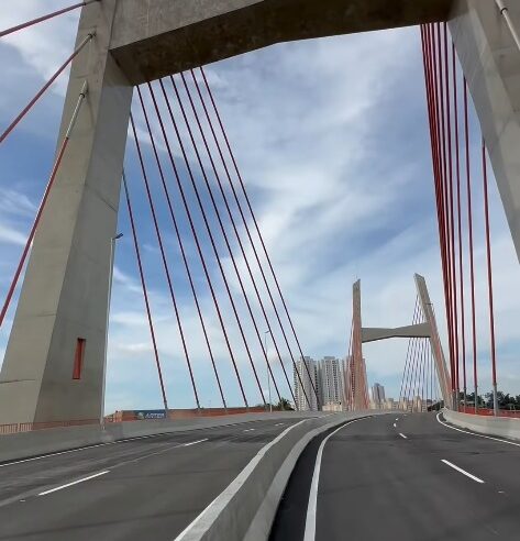 CONFIRA COMO FOI A VISTORIA TÉCNICA NA NOVA PONTE ESTAIADA EM SÃO BERNARDO