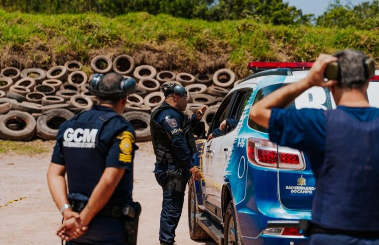 EM SÃO BERNARDO, CENTRO DE FORMAÇÃO DA GCM REGISTRA AUMENTO DE 60% NA CAPACITAÇÃO PRESENCIAL EM 2025