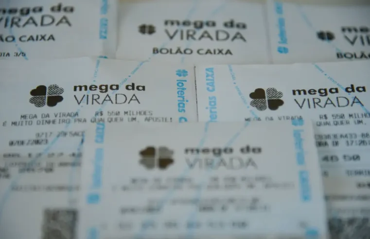 MEGA DA VIRADA TERÁ PRÊMIO RECORDE DE R$ 1 BILHÃO