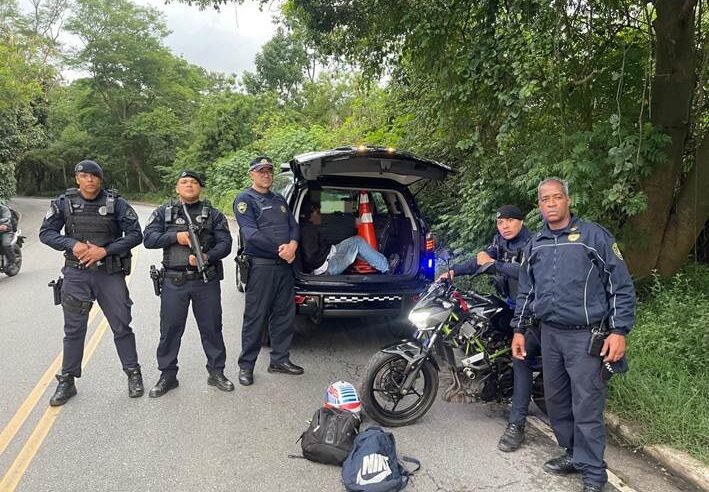 GCM DE DIADEMA RECUPERA MOTOCICLETA FURTADA NO ELDORADO