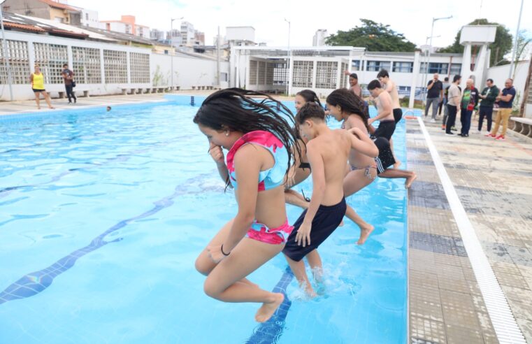 SANTO ANDRÉ DEVOLVE À POPULAÇÃO PISCINA PÚBLICA NO BAIRRO SANTA TERESINHA