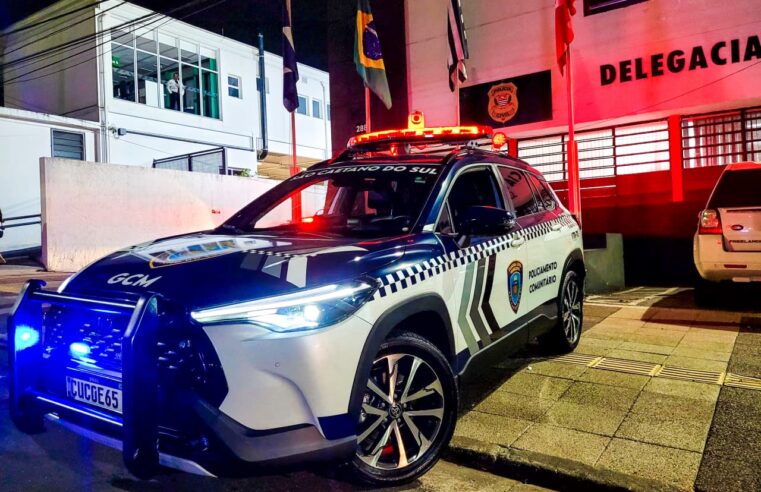 GCM DE SÃO CAETANO APREENDE ADOLESCENTE POR ESTELIONATO NO BAIRRO NOVA GERTY