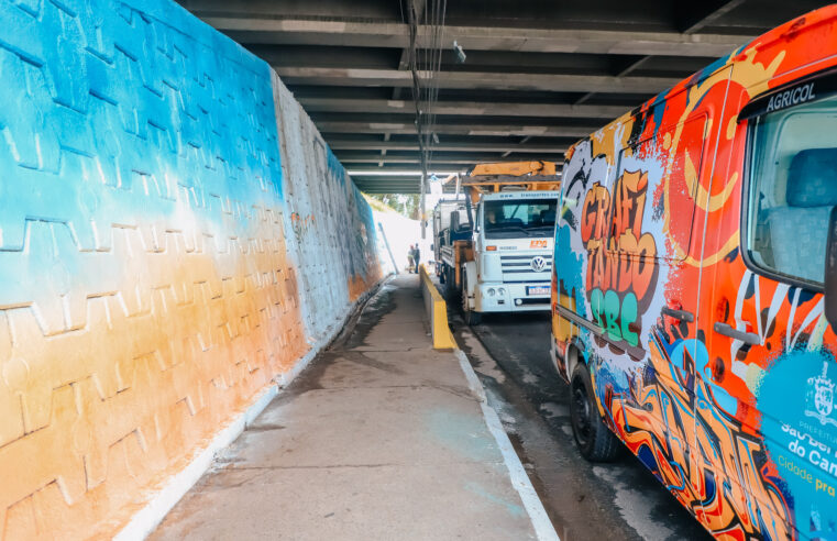PROGRAMA ‘GRAFITANDO SBC’ É LANÇADO PARA DAR MAIS COR E VIDA À CIDADE E COMBATER A PICHAÇÃO