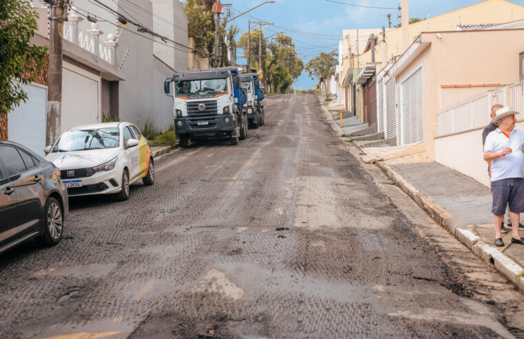 PROGRAMA MINHA RUA NOVA, EM SÃO BERNARDO, INICIA OBRAS DE RECAPEAMENTO NA AV. HUMBERTO DE ALENCAR CASTELO BRANCO E VIA DO SANTA TEREZINHA