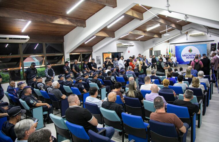 PREFEITURA DE SÃO CAETANO VALORIZA GCM, REAJUSTA EM ATÉ 220% O VALOR DO VALE-REFEIÇÃO E ENCAMINHA PROJETO PARA AUMENTAR EM 15% A GRATIFICAÇÃO MENSAL