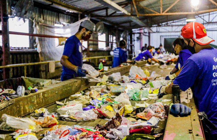 COOPERATIVAS DE RECICLAGEM DE SÃO BERNARDO EVITAM QUE 6,3 MIL TONELADAS DE MATERIAIS SEJAM DESPEJADAS EM ATERRO