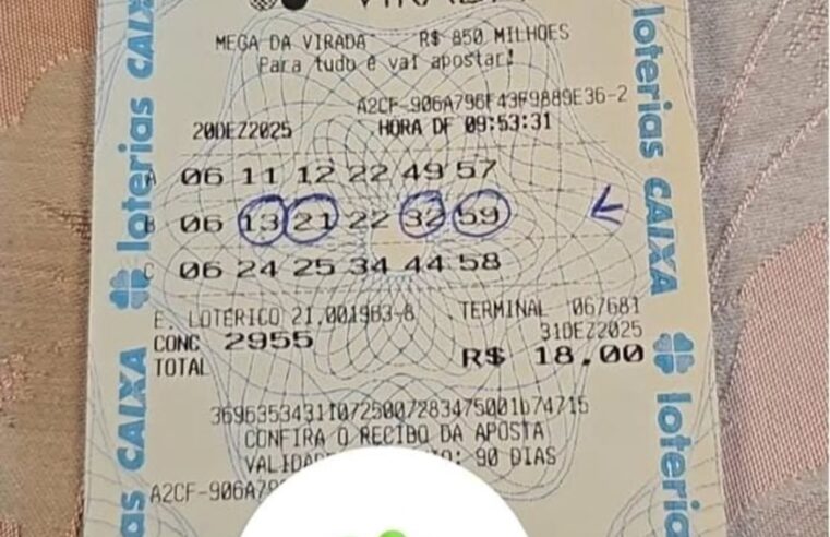 SORTE OU IRONIA? BOLÃO DA FAMÍLIA BOLSONARO ACERTA A QUADRA COM O NÚMERO 13