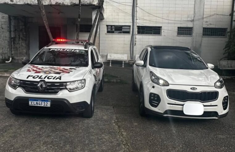 PM RECUPERA VEÍCULO FURTADO DURANTE PATRULHAMENTO NO TABOÃO
