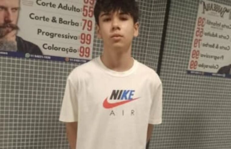 MENINO DE 14 ANOS DESAPARECE NO JARDIM IPÊ APÓS SAIR DE BICICLETA